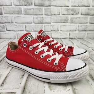 Converse Chuck Taylor All Star Women's 10 Men's 8 Red Classic Low Sneaker Shoes